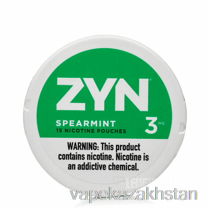 Vape Disposable ZYN Nicotine Pouches - SPEARMINT 3mg
